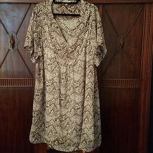 Vince Camuto animal print dress/tunic